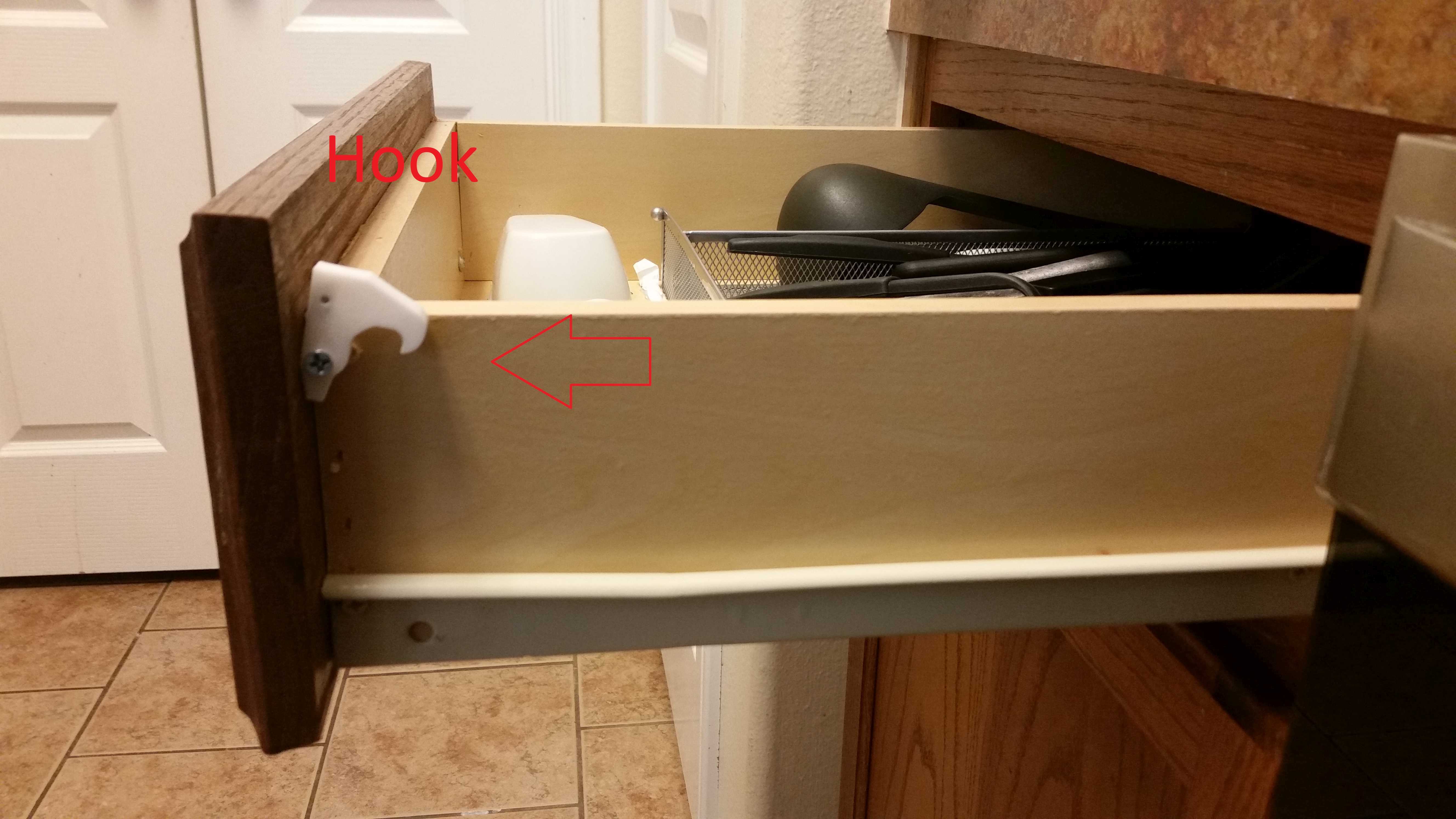 Magnetic Drawer Lock (child safety)