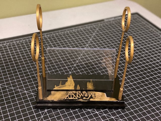 Harry Potter Wand Holder/Picture Frame