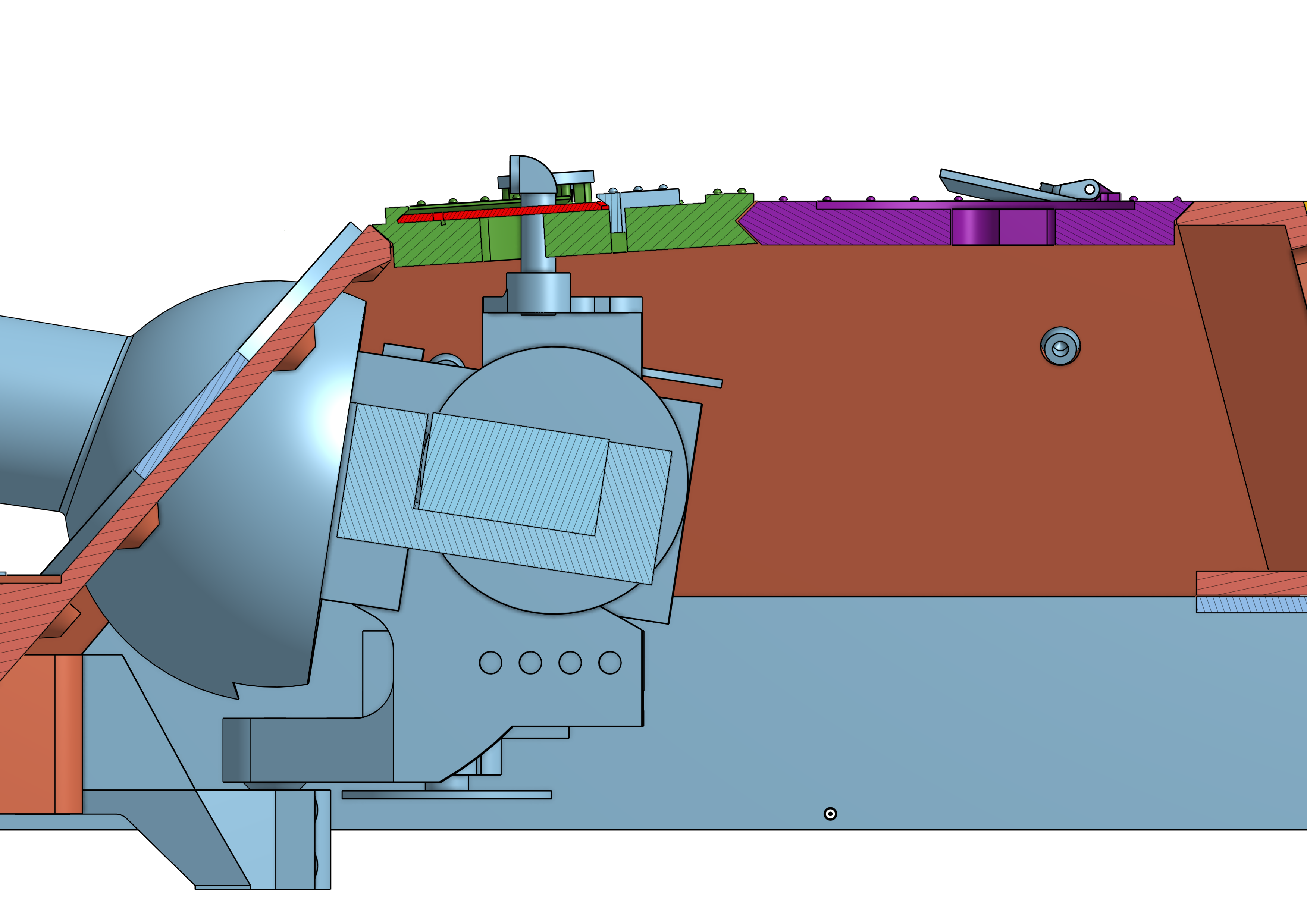 1/16th RC Brummbar Gun assembly