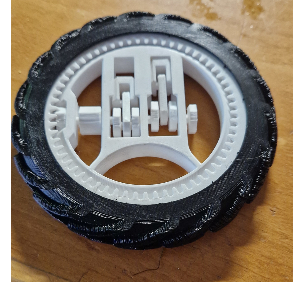 TPU Tyre for Wheel engine thing