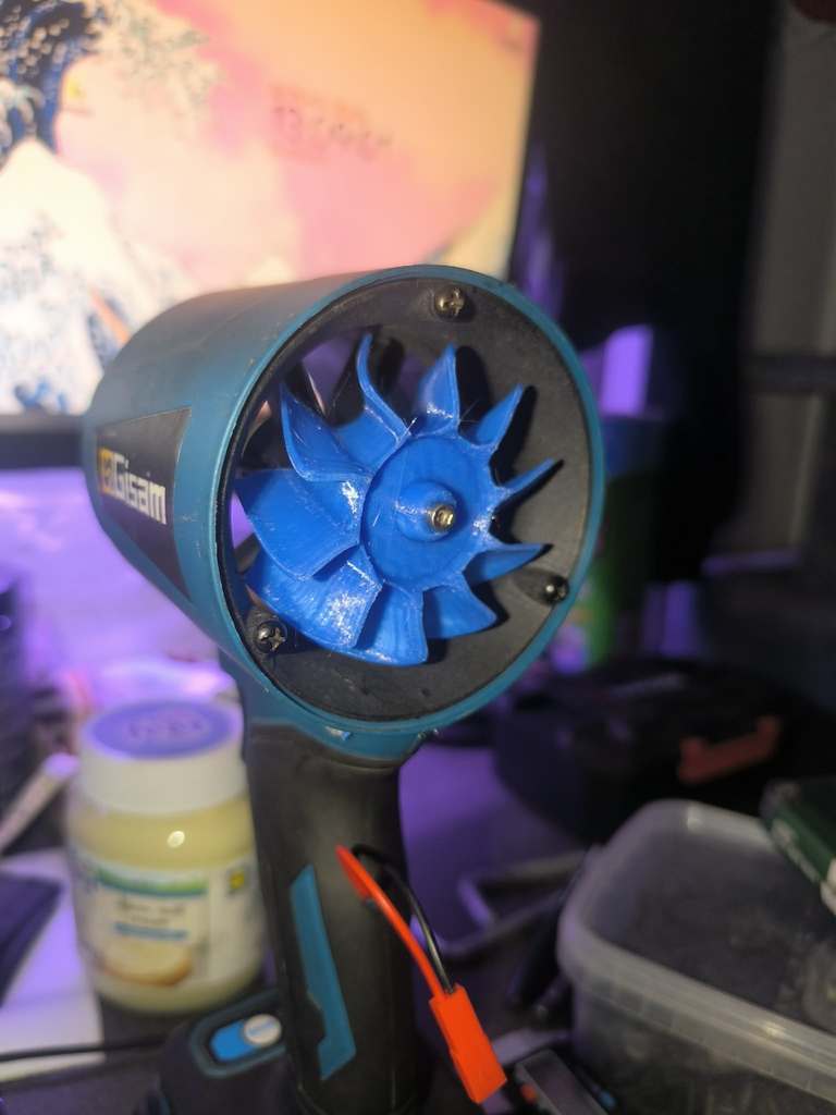 GISAM propeller jet fan brushless BM