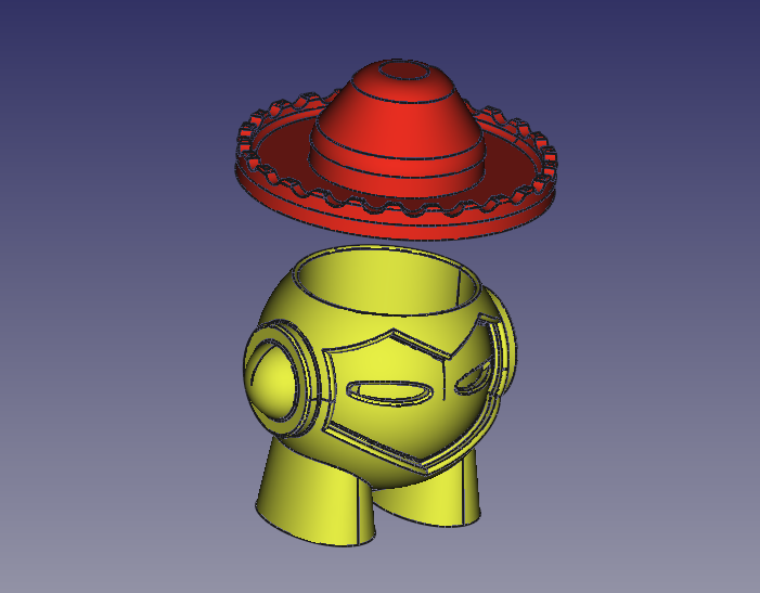 Marvin CUP with Spanish 'charro' hat cap