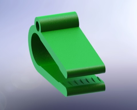 Clips allongé pour bobine de filament 1.75mm