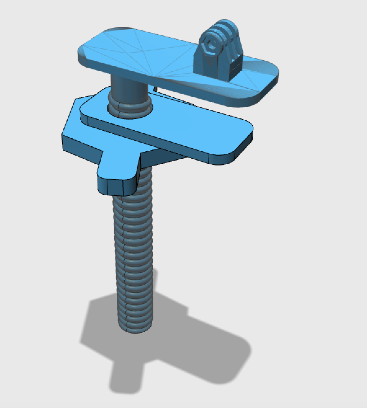 Go Pro Mount Table Clamp