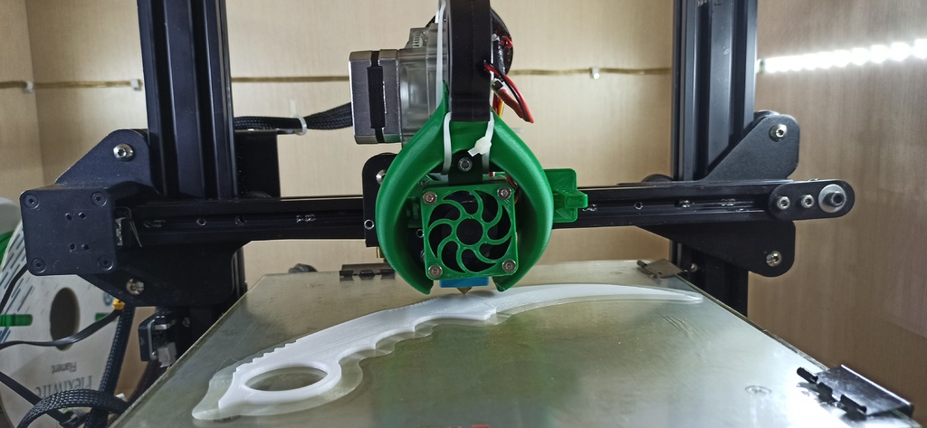 Blowing 3D printer ENDER-3 fan 5015