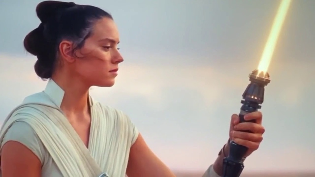 Star Wars: The Rise of Skywalker - Rey's Yellow Lightsaber