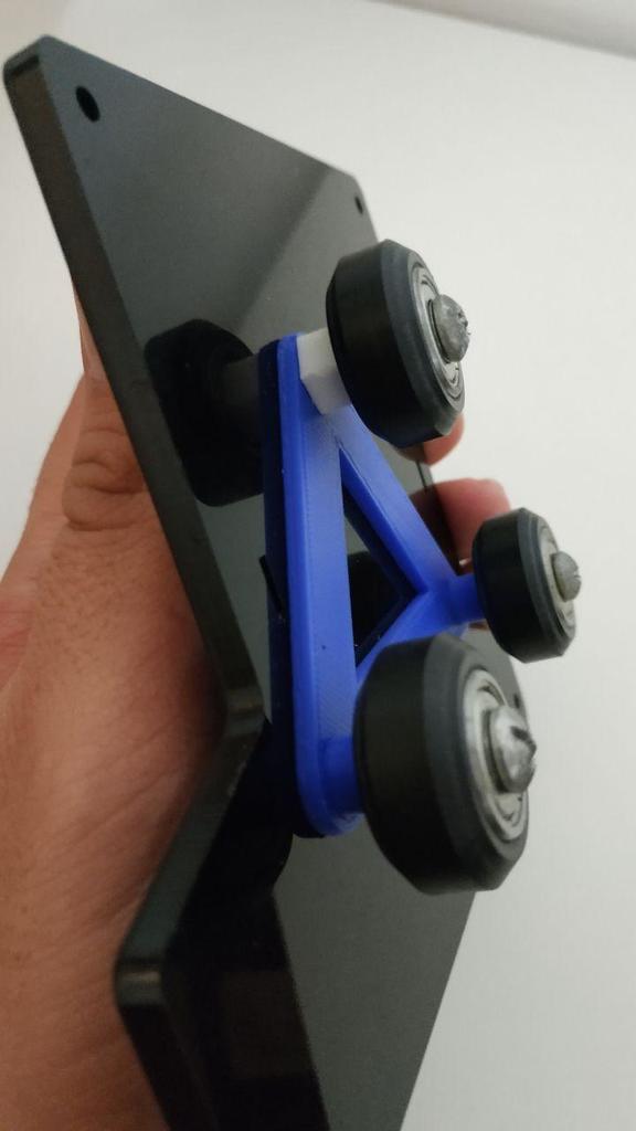 Tronxy X1 Bed Tightner with printed eccentric nut