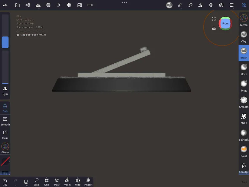 Miniatura 10 do modelo 3D Trapdoor Mimic Mini