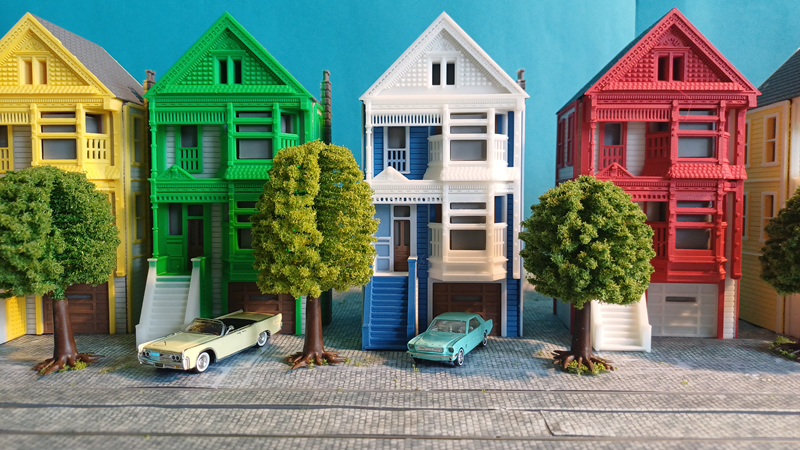Suburban house in H0