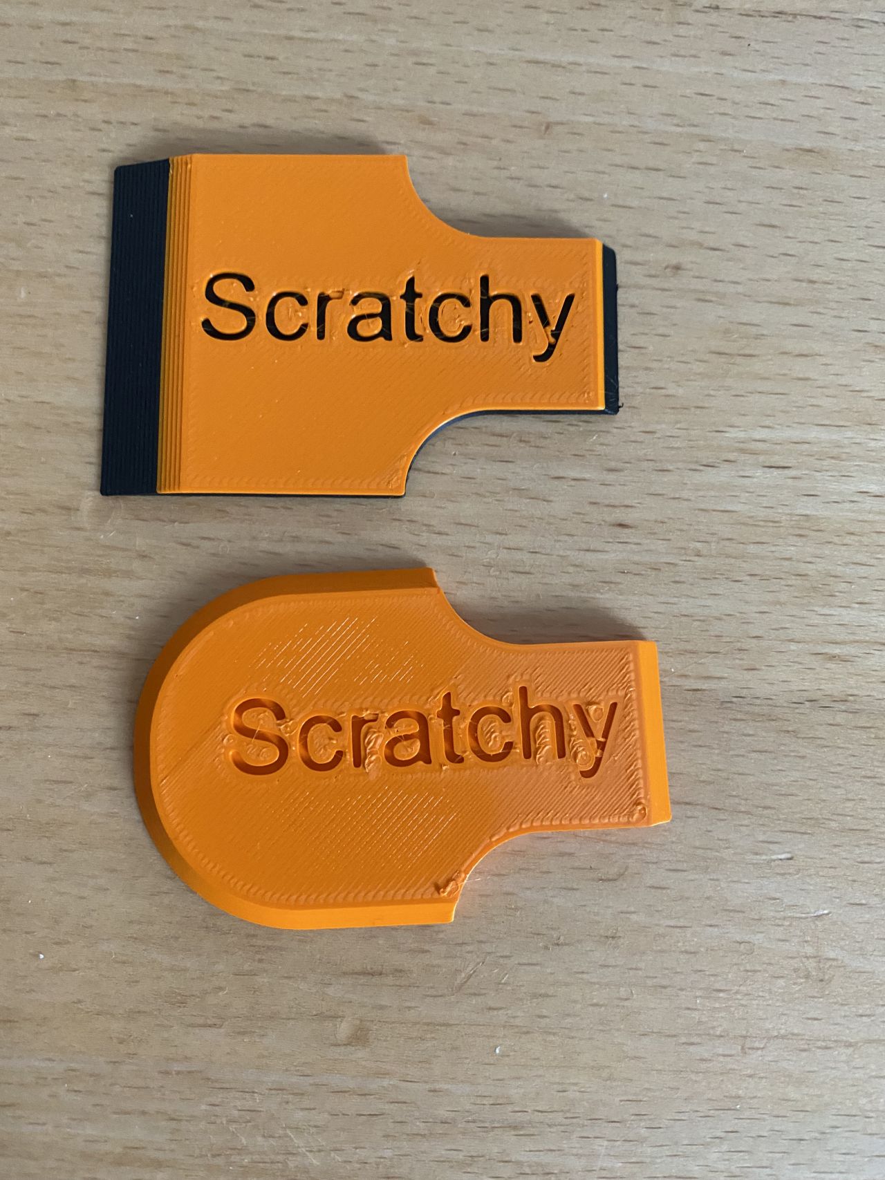 Kitchen scratcher, spattle, scraper