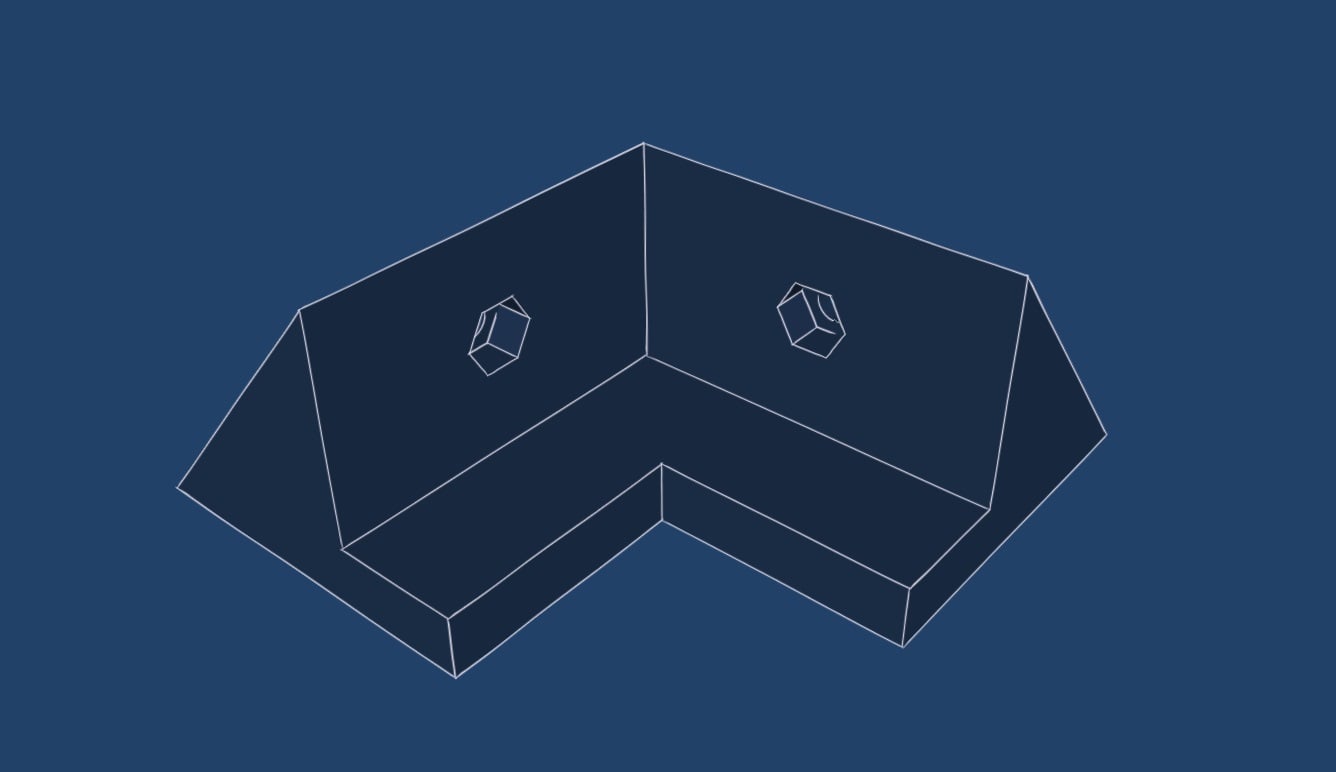 Universal solar panel block mount