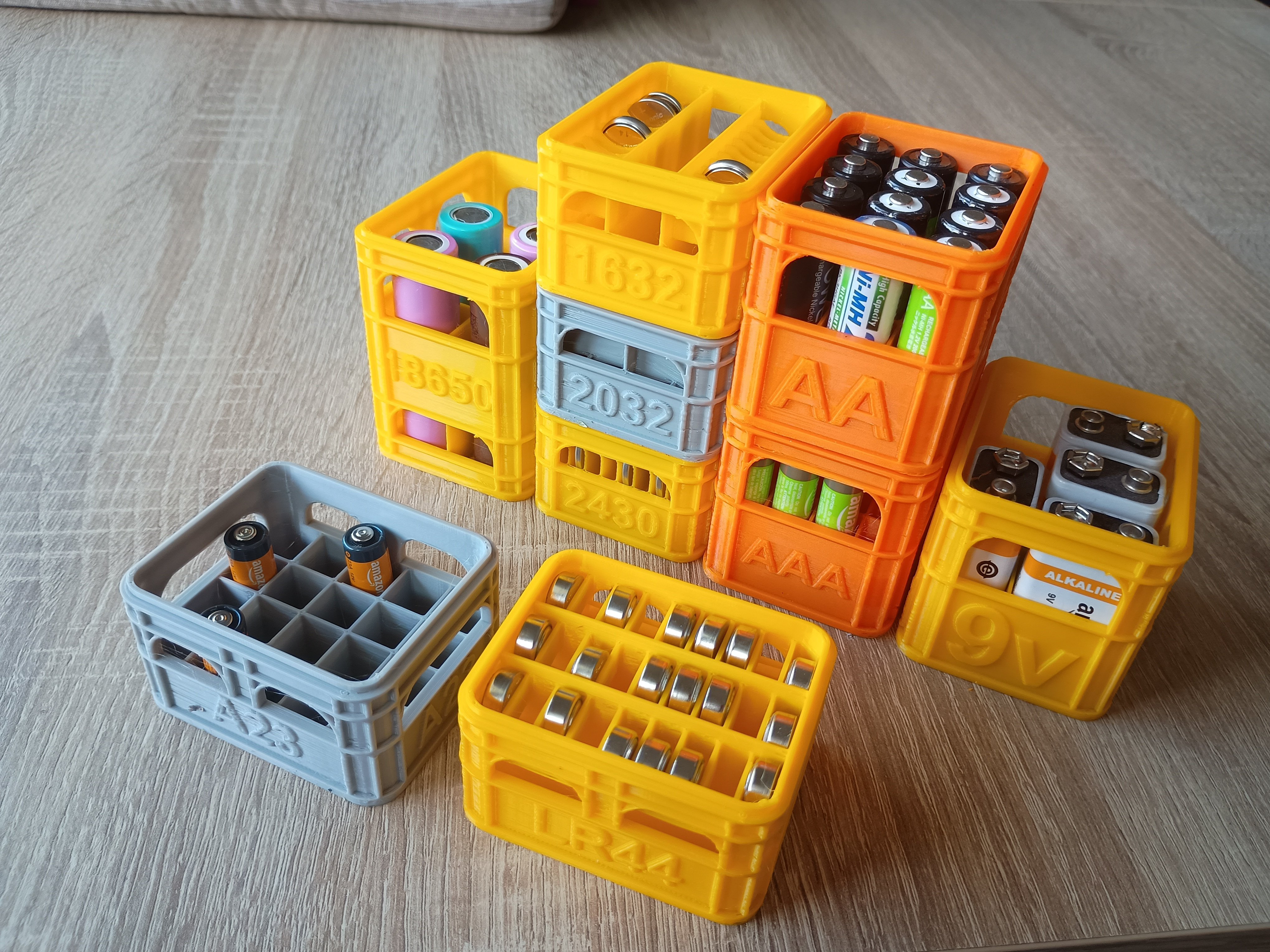 Beer Crate Battery Storage