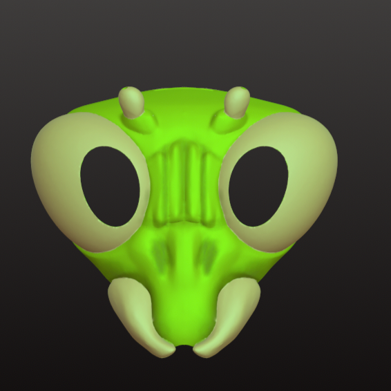 Mantis mask / fursuit base