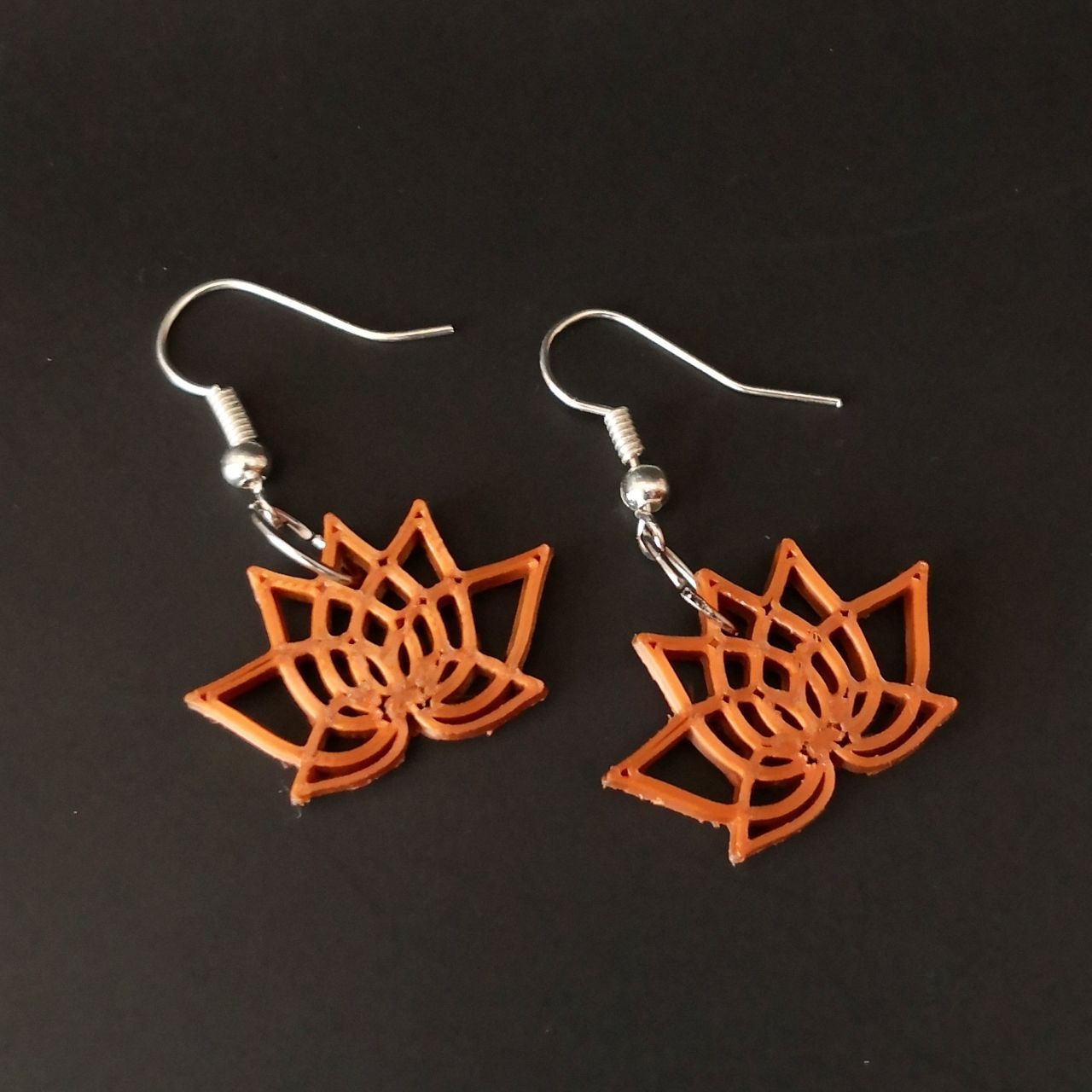 Lotus Earrings