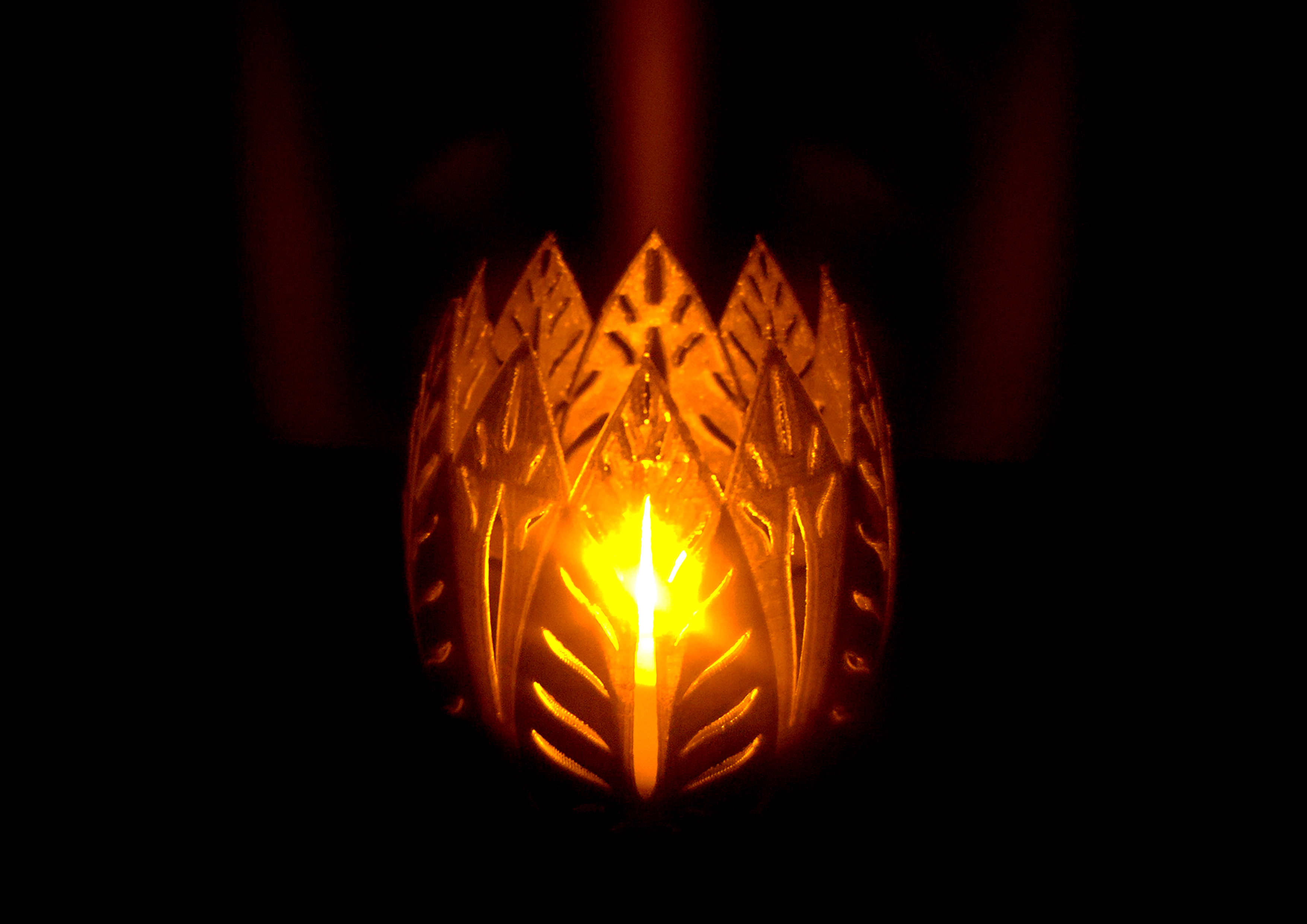 Tealight LED candle holder