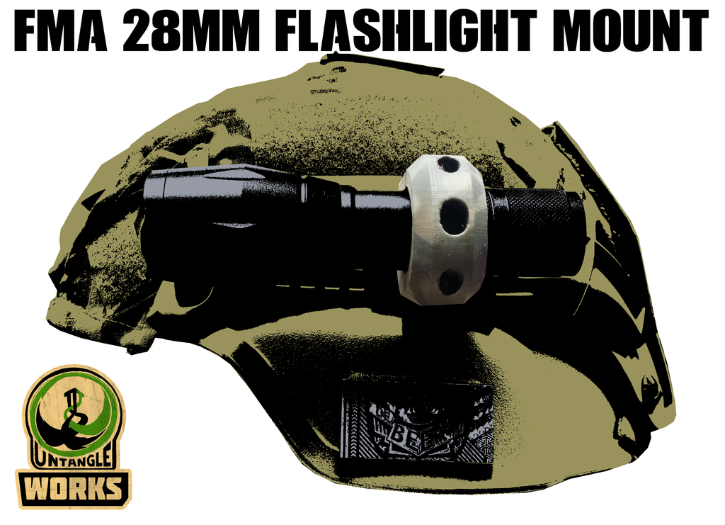 FMA 28mm Flashlight Mount