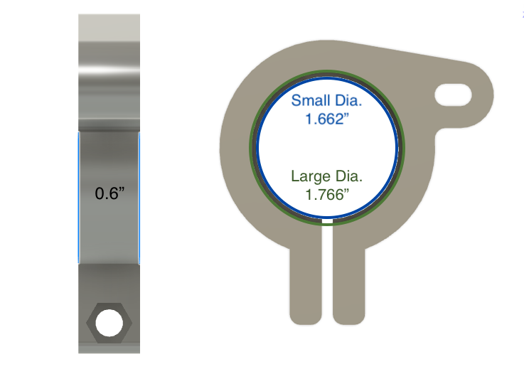 Ryobi 10" Drill Press Depth Adjustment Bracket (Revised)