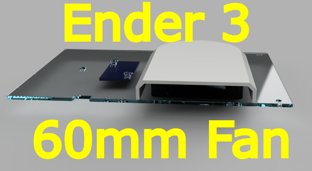 Ender 3 electronics box fan 80mm