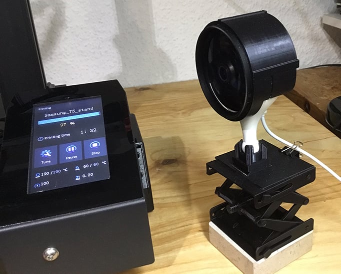 3d-Printer Camera watching Imou indoorcamera