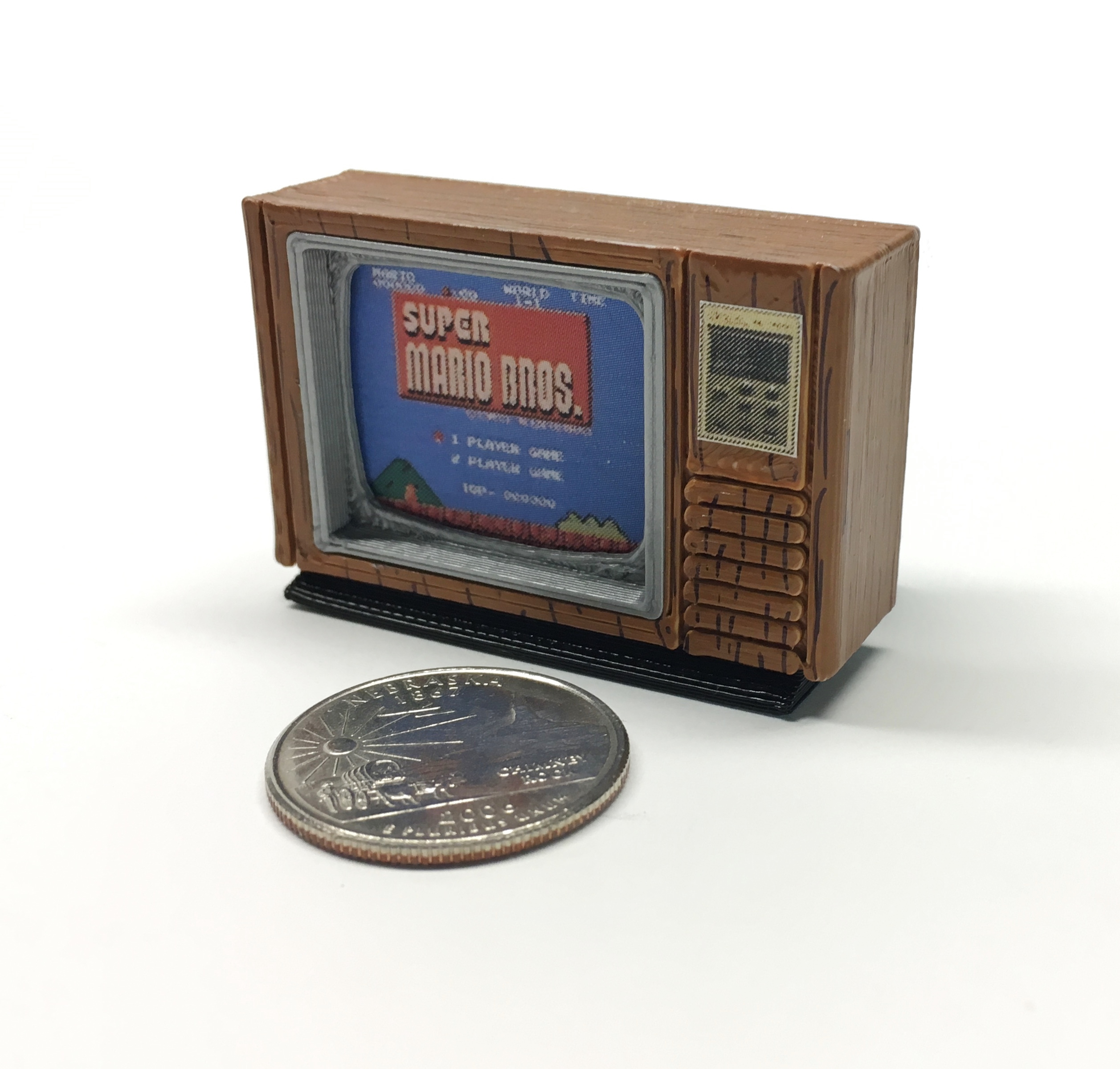 Mini Zenith 13" Space Command Color TV