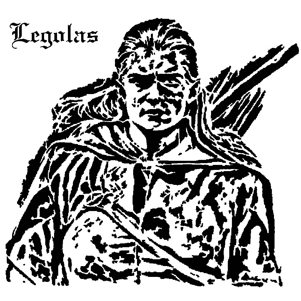 Legolas stencil