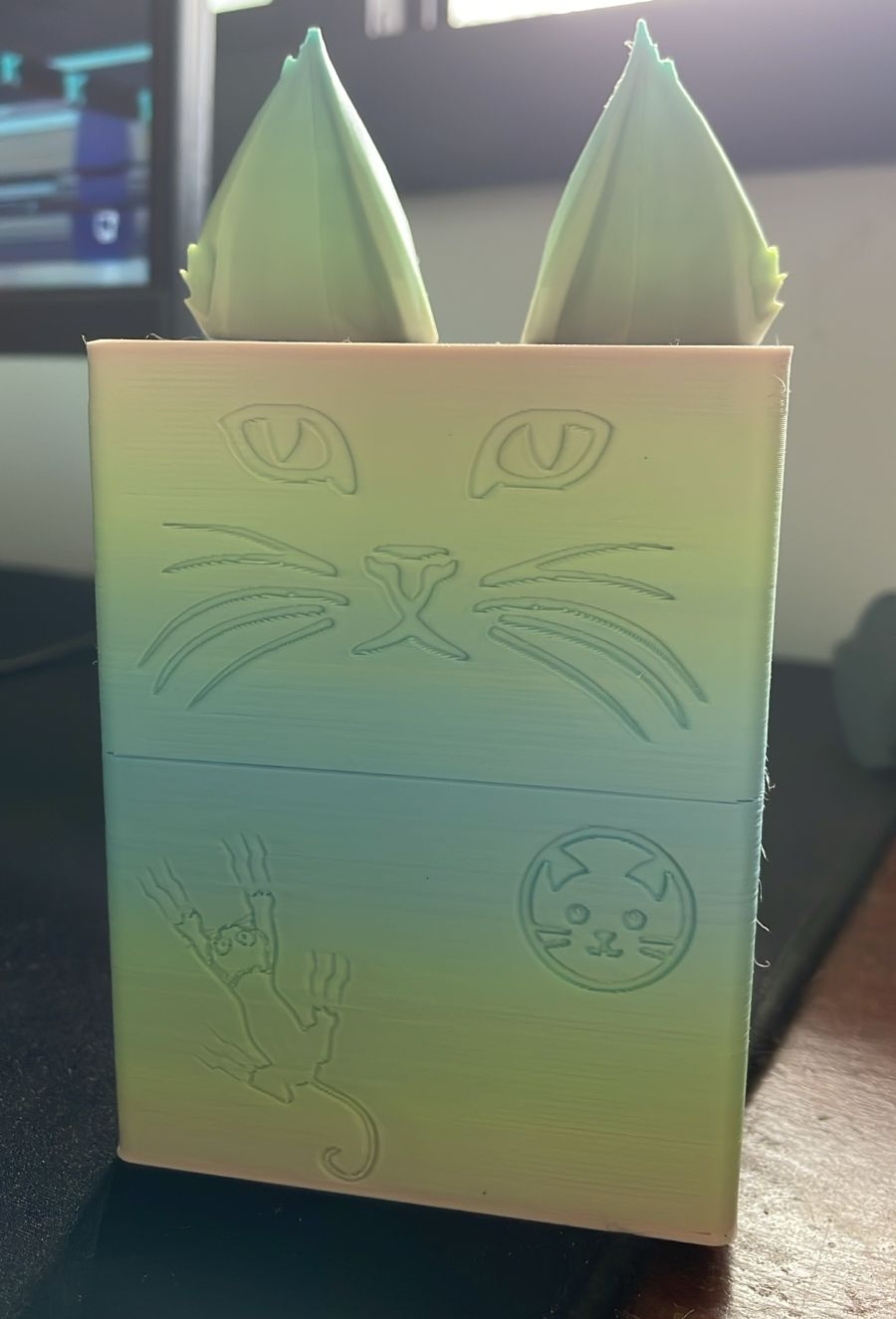 MTG Cat Deck box