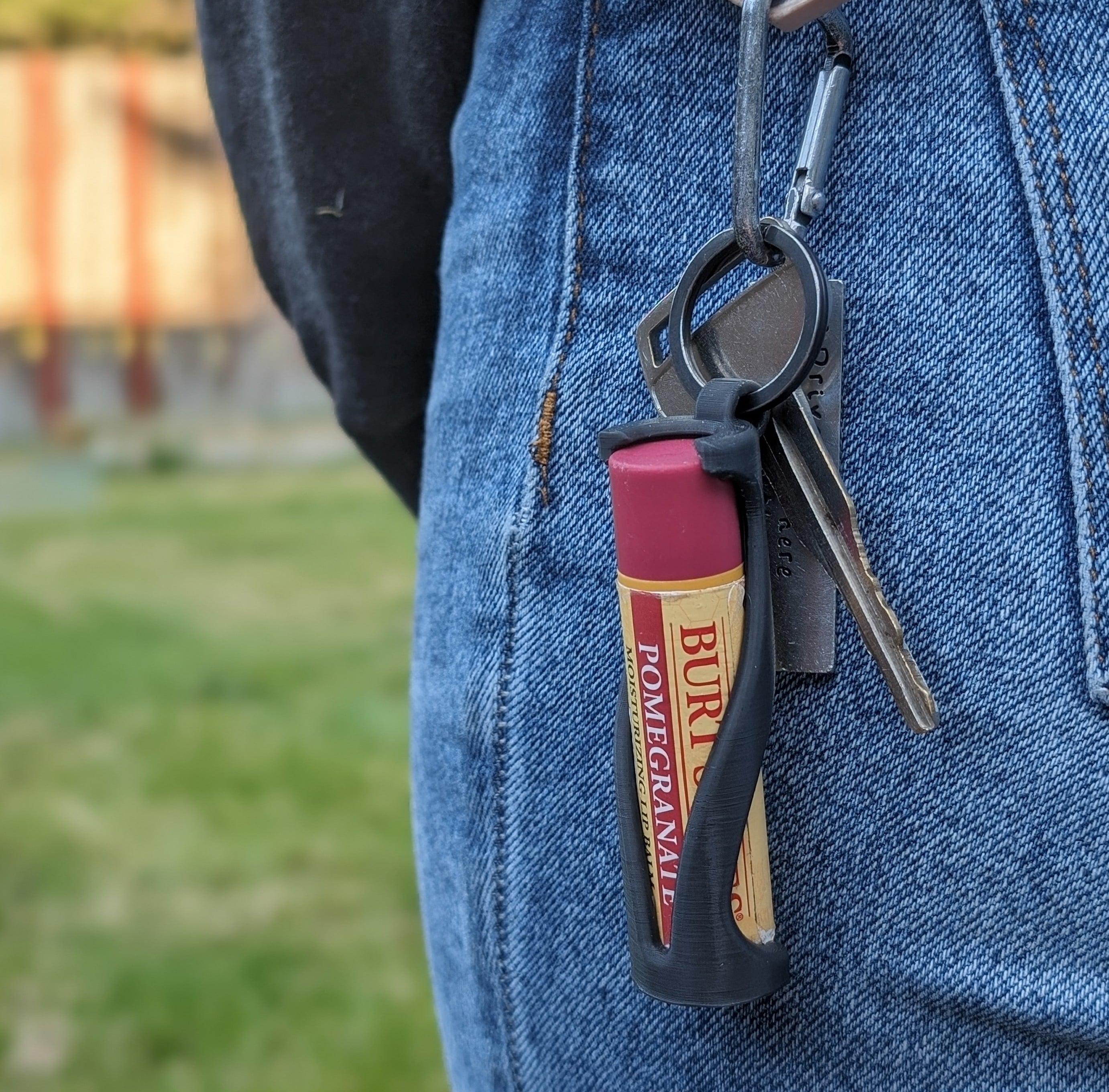Chapstick Keychain