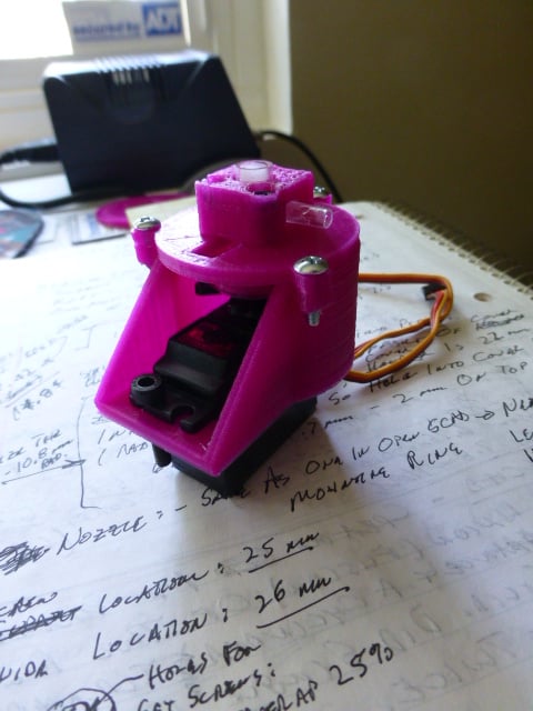 Simple 3 Way Servo Valve