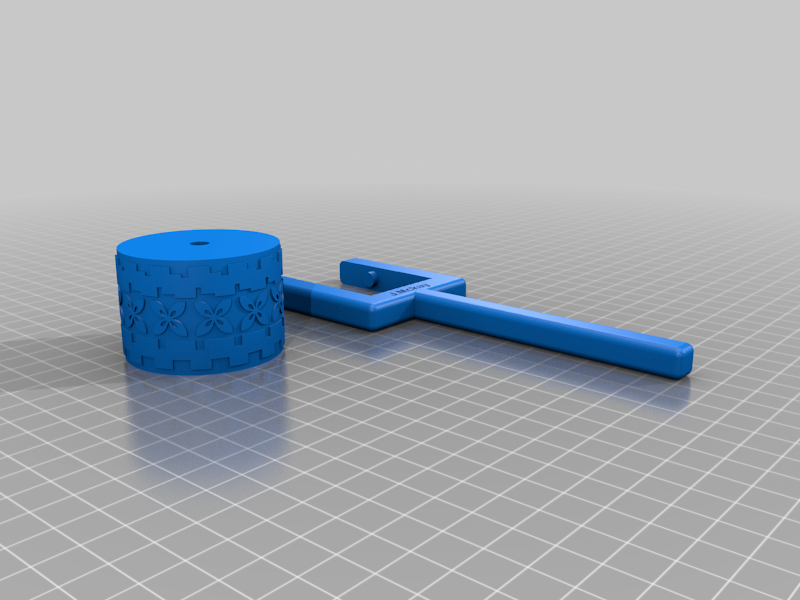 stamp roller for pottery 3Dprinting