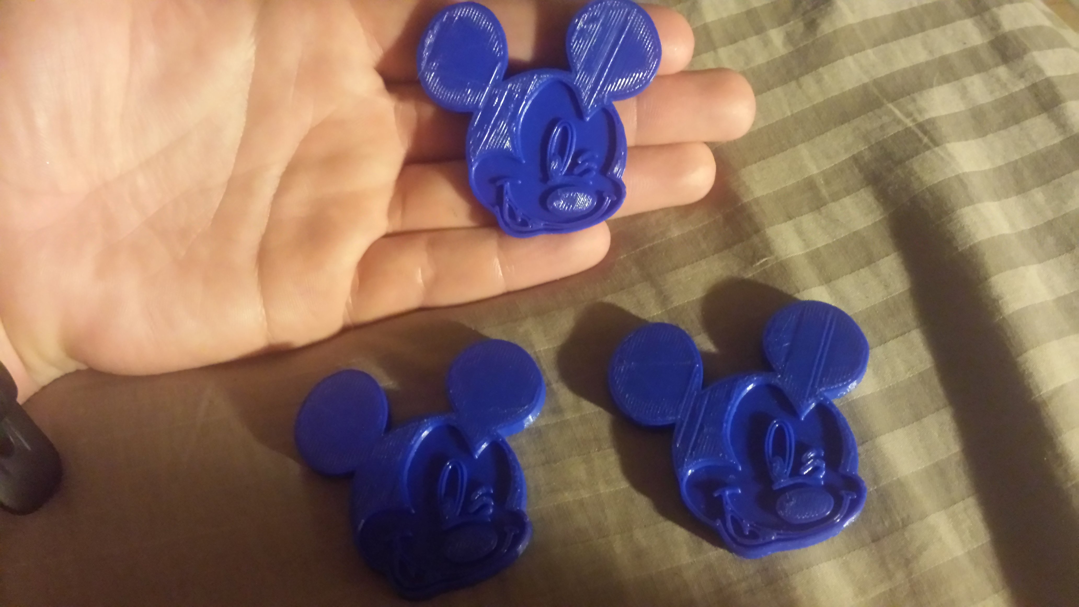 Mickey Mouse Face (no hole)