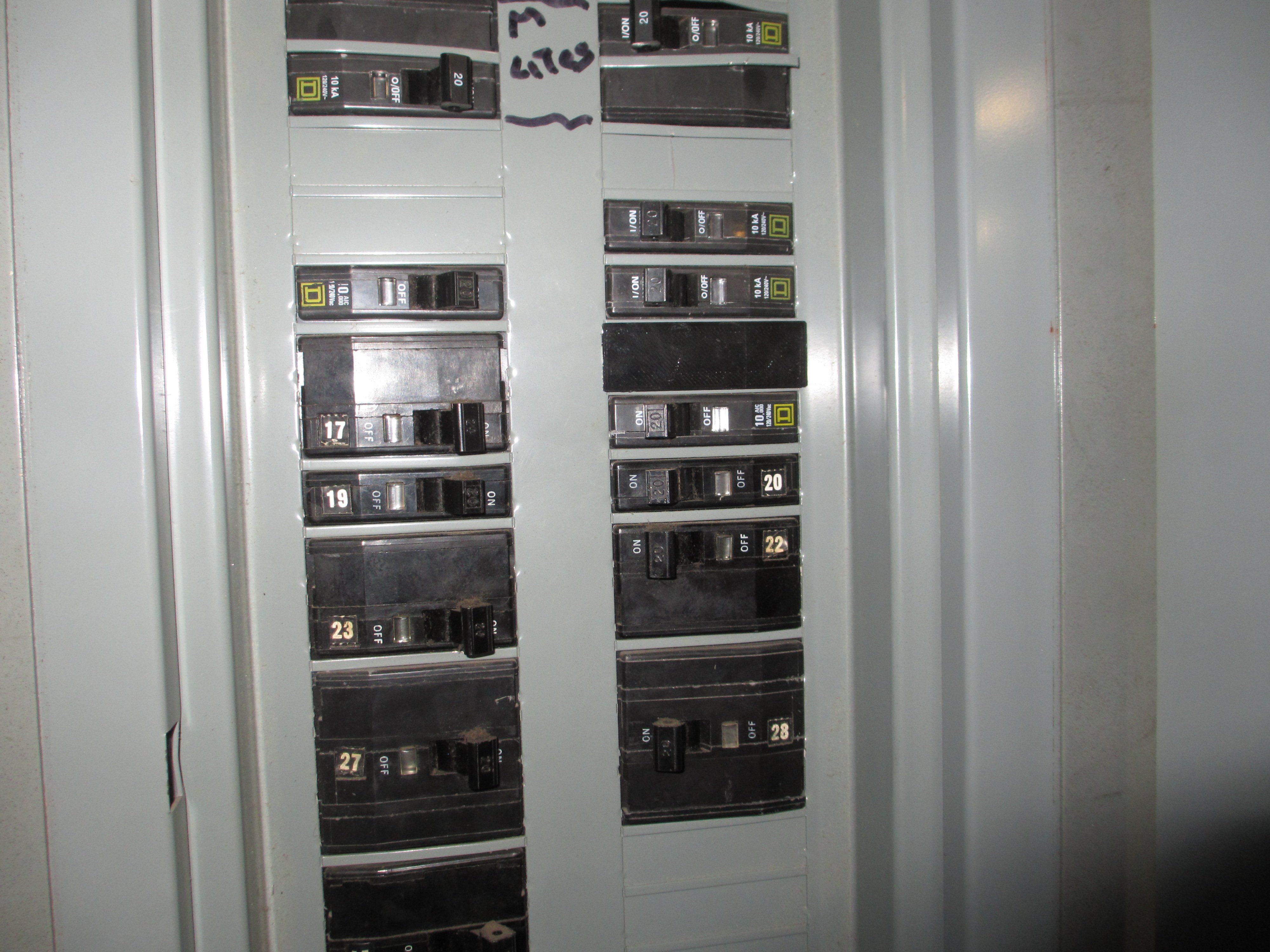 Fuse/ Breaker Box Empty Space Plug