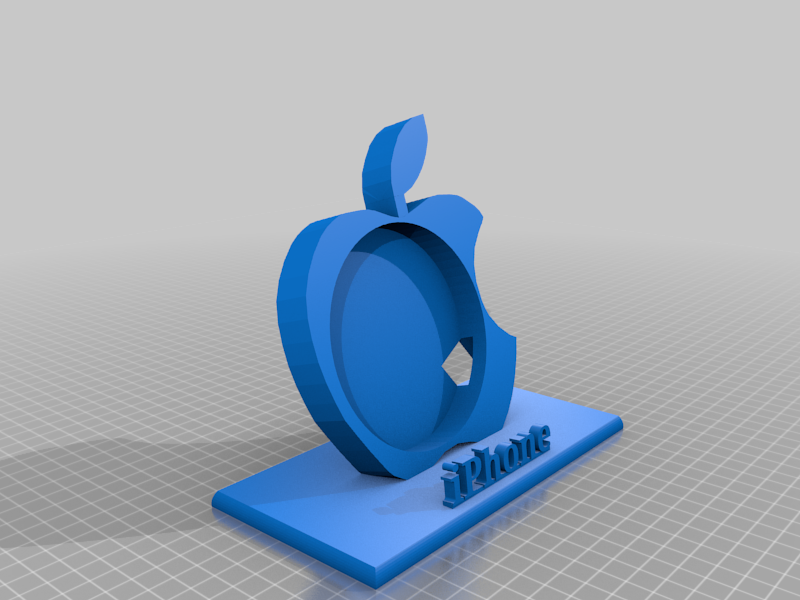 Wireless charging stand - Apple Themed