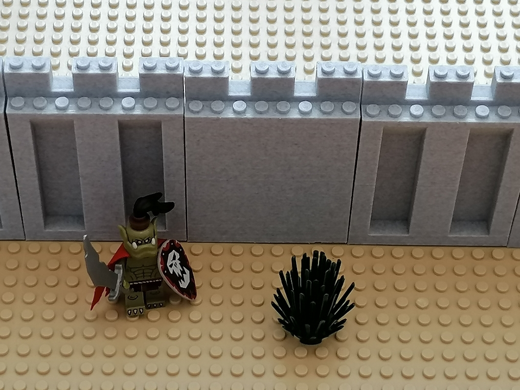 Castle Wall for Modular castle kit - Lego compatible