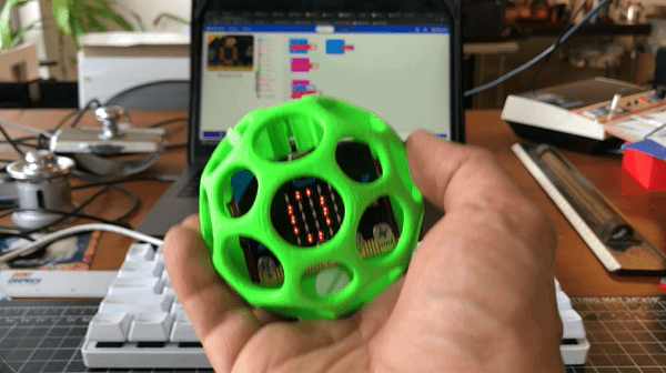 Miniatura 3 do modelo 3D Ball for micro:bit