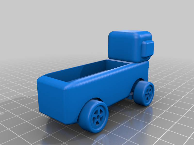 Einfaches Model LKW TEST OBJEKT