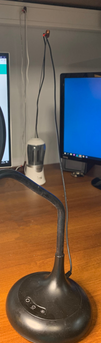 Cable Port in 60mm Desk Grommet