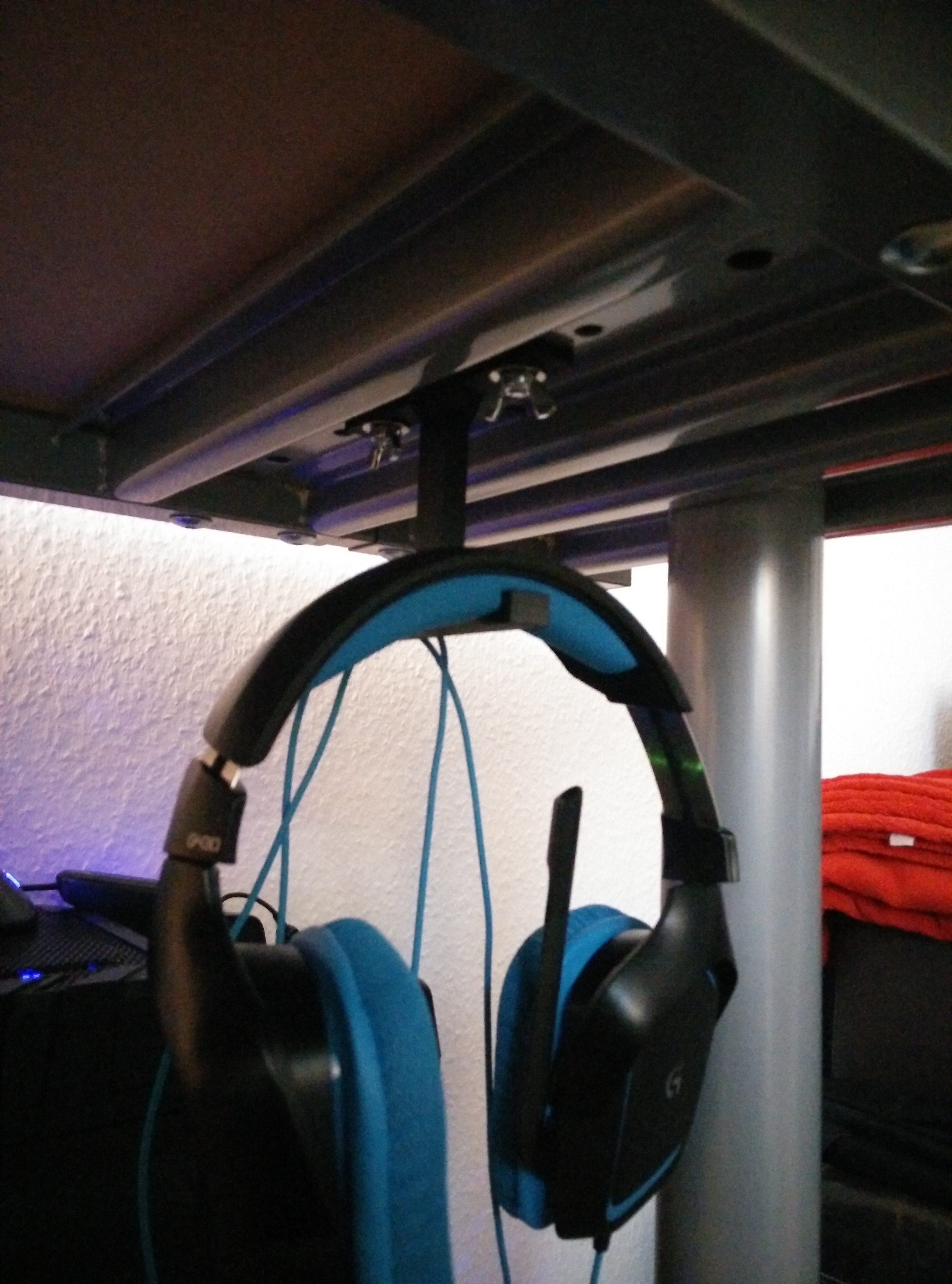 Headphone Holder Ikea Gallant