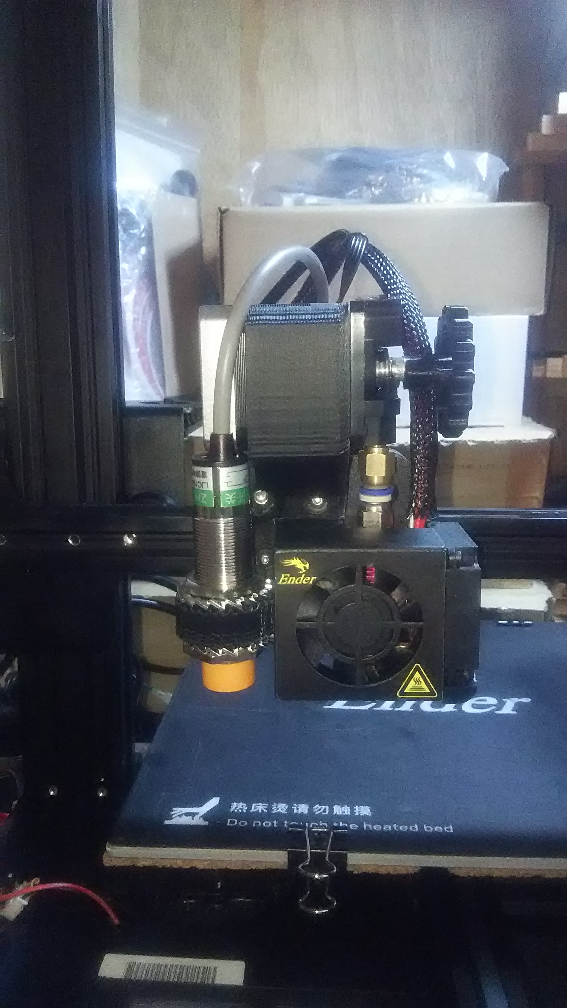 Ender-3 DirectDrive Mount Parts (with proximity sensor)