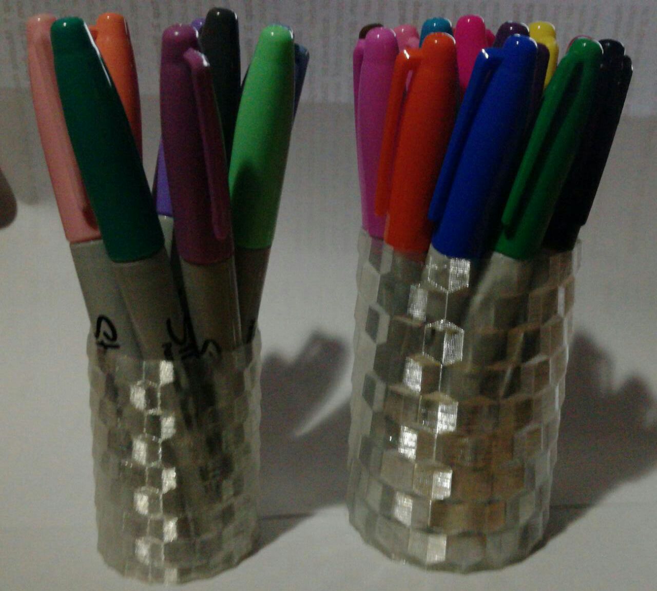 Spinned Cube vase