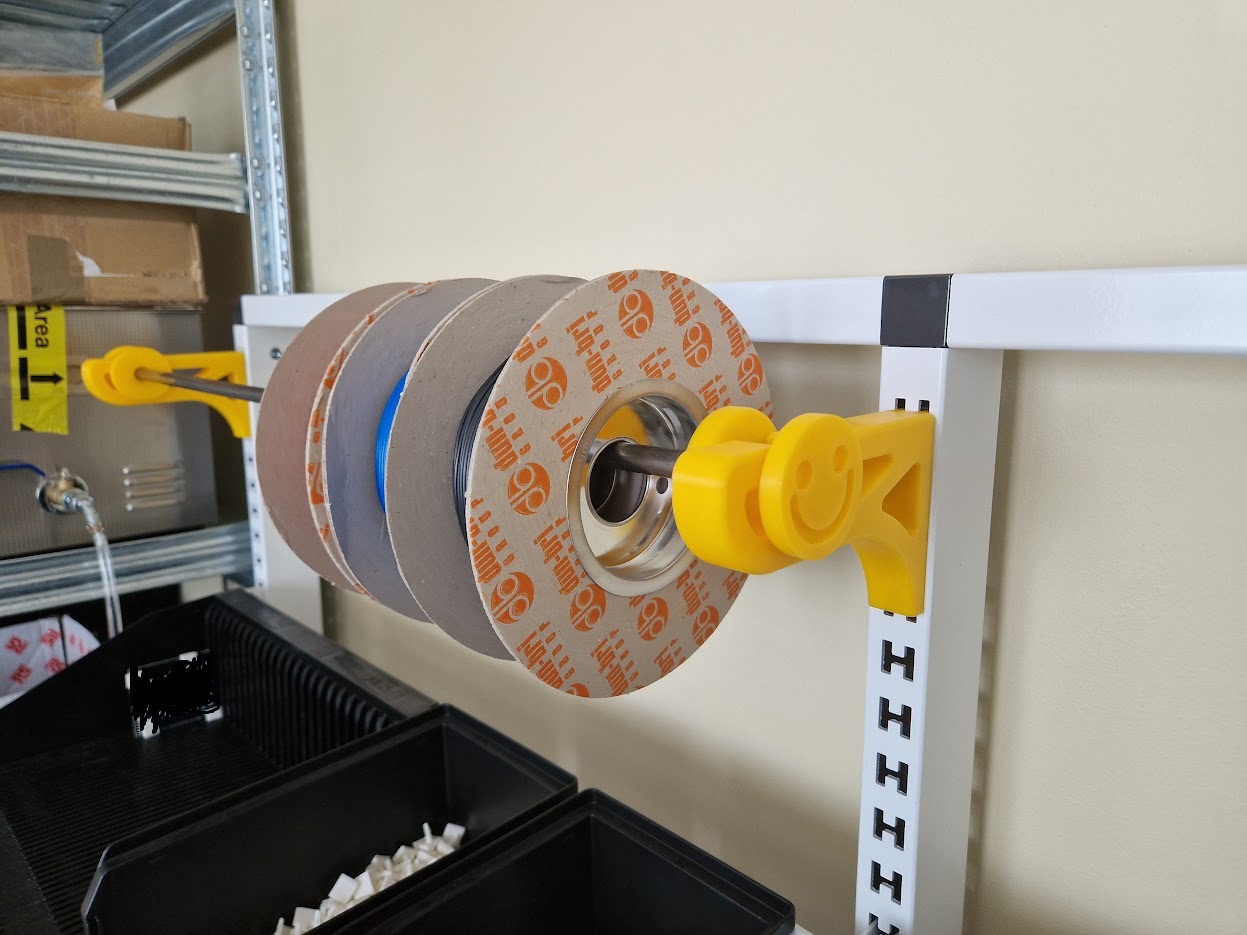 Twin Slot Cable Reel Holder