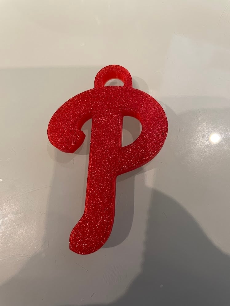 Mlb Philadelphia Phillies Keychan Logo Printable - 3D Print Model by  danyelon