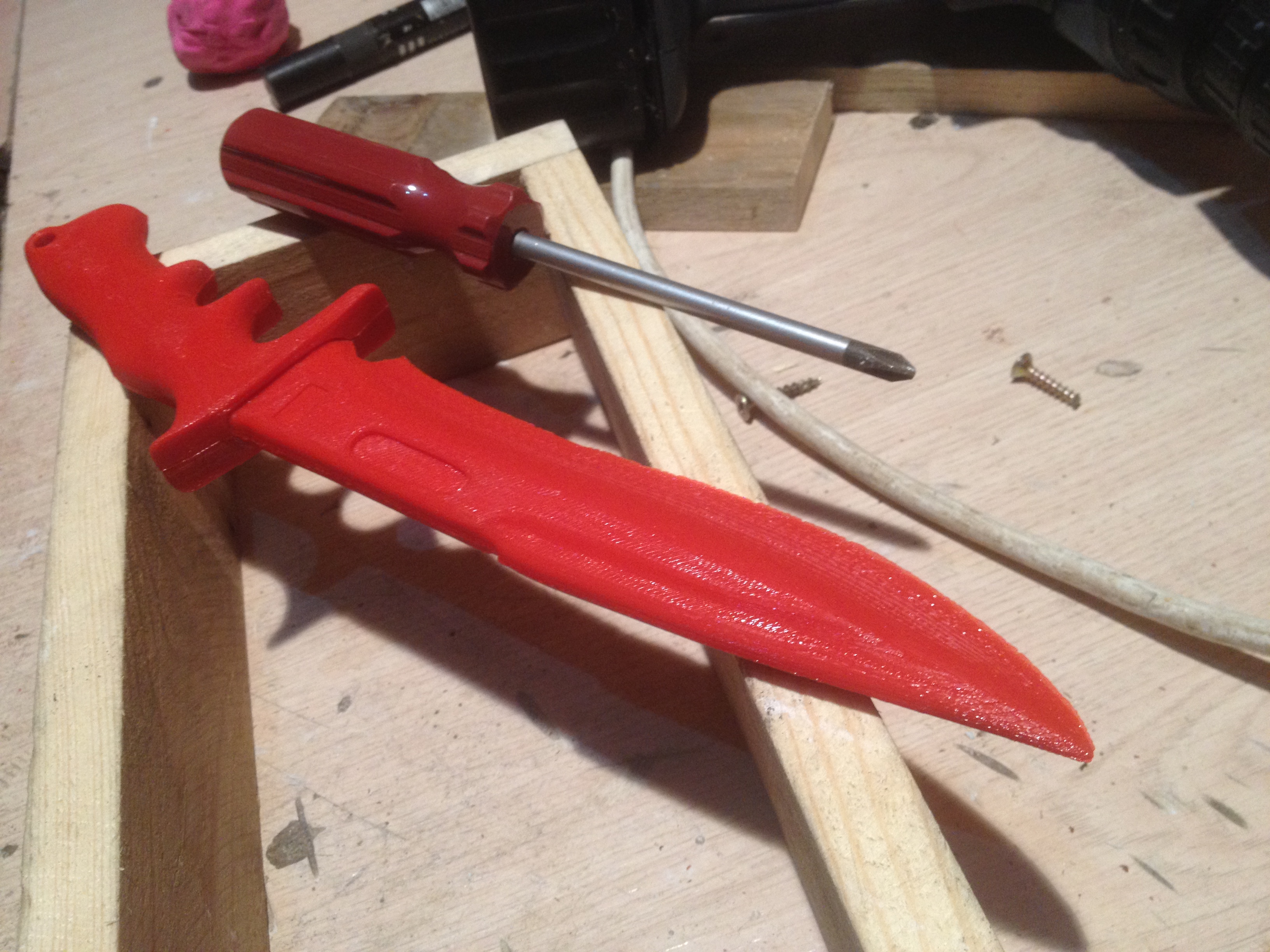 Combat Knife casting - Fail :(