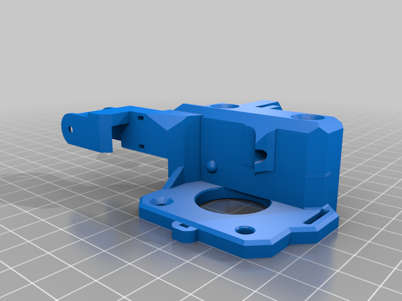 Dual gear direct drive extruder 