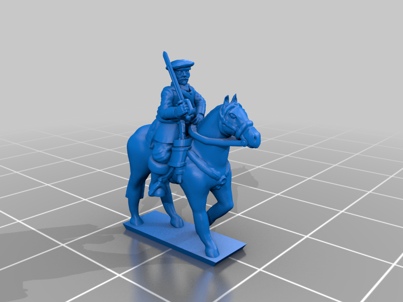 English Civil War Covernenter Cavalry trotting
