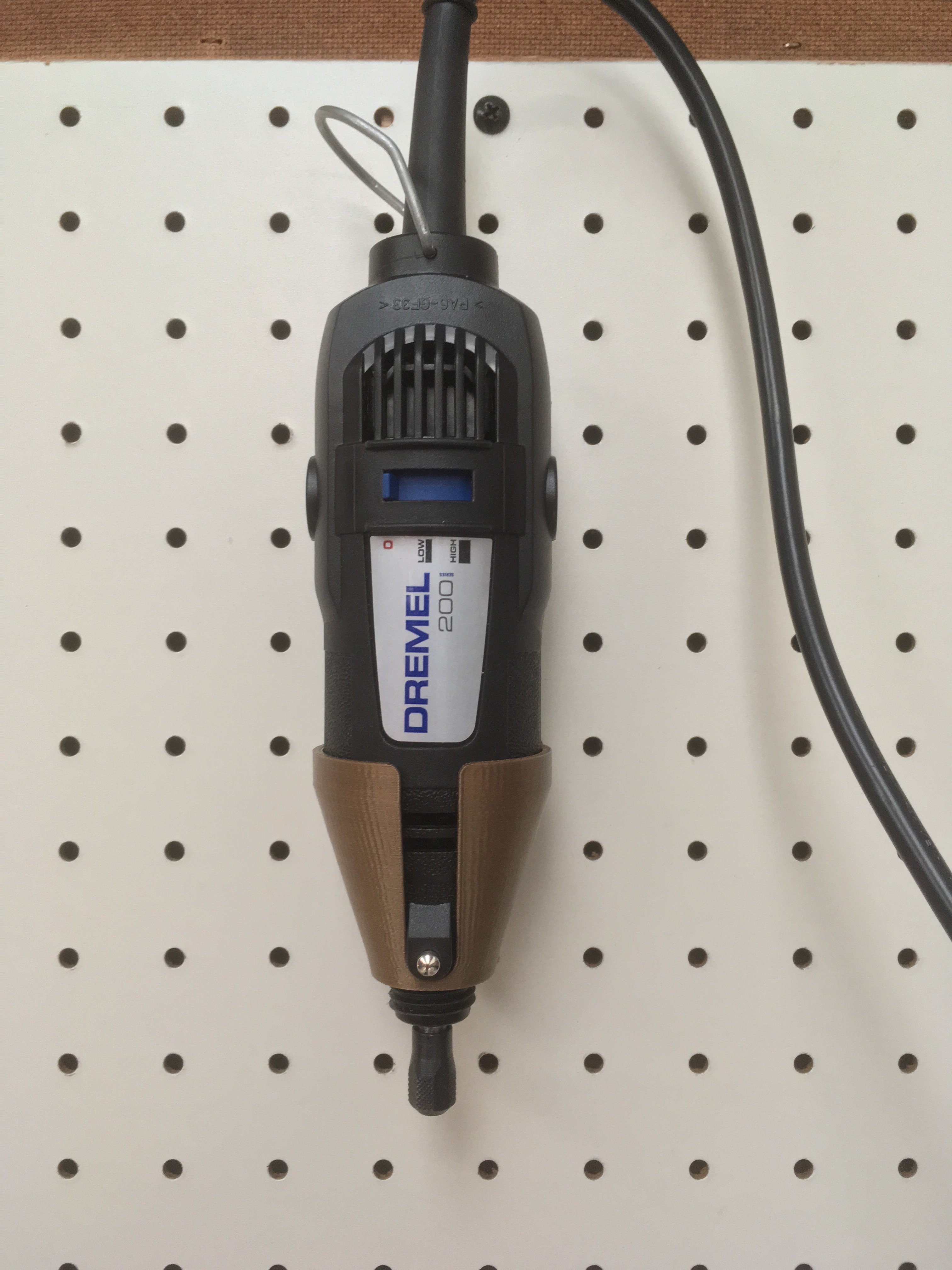 Dremel Wall / Pegboard mounting bracket