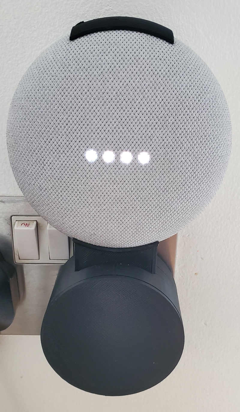 Google Mini/Nest Mini vertical holder - UK plug