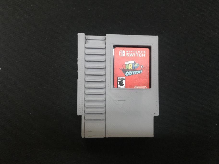 Nintendo switch NES cartridge holder