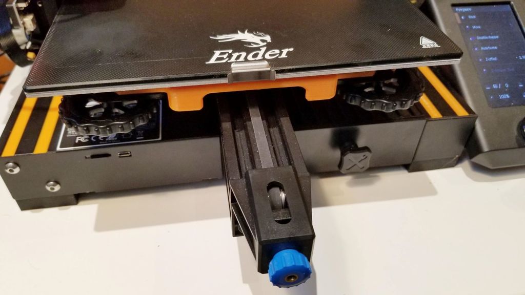 Compact Ender 3 V2 Handle for 8mm springs