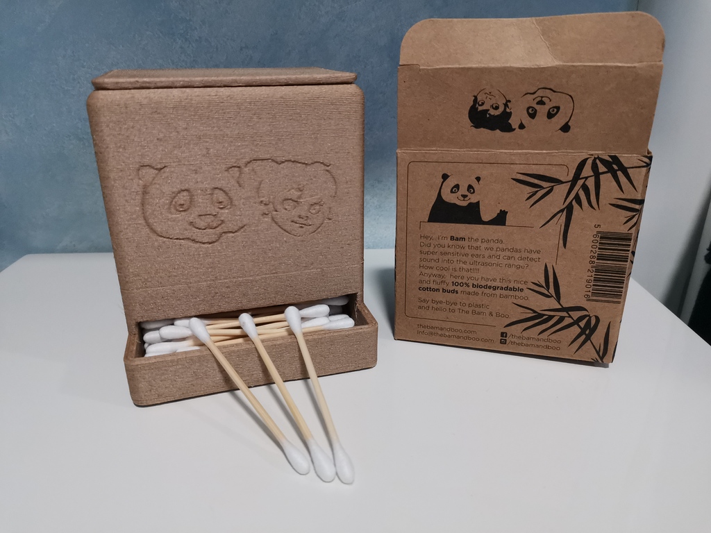 Bam & Boo Cotton Sticks Box