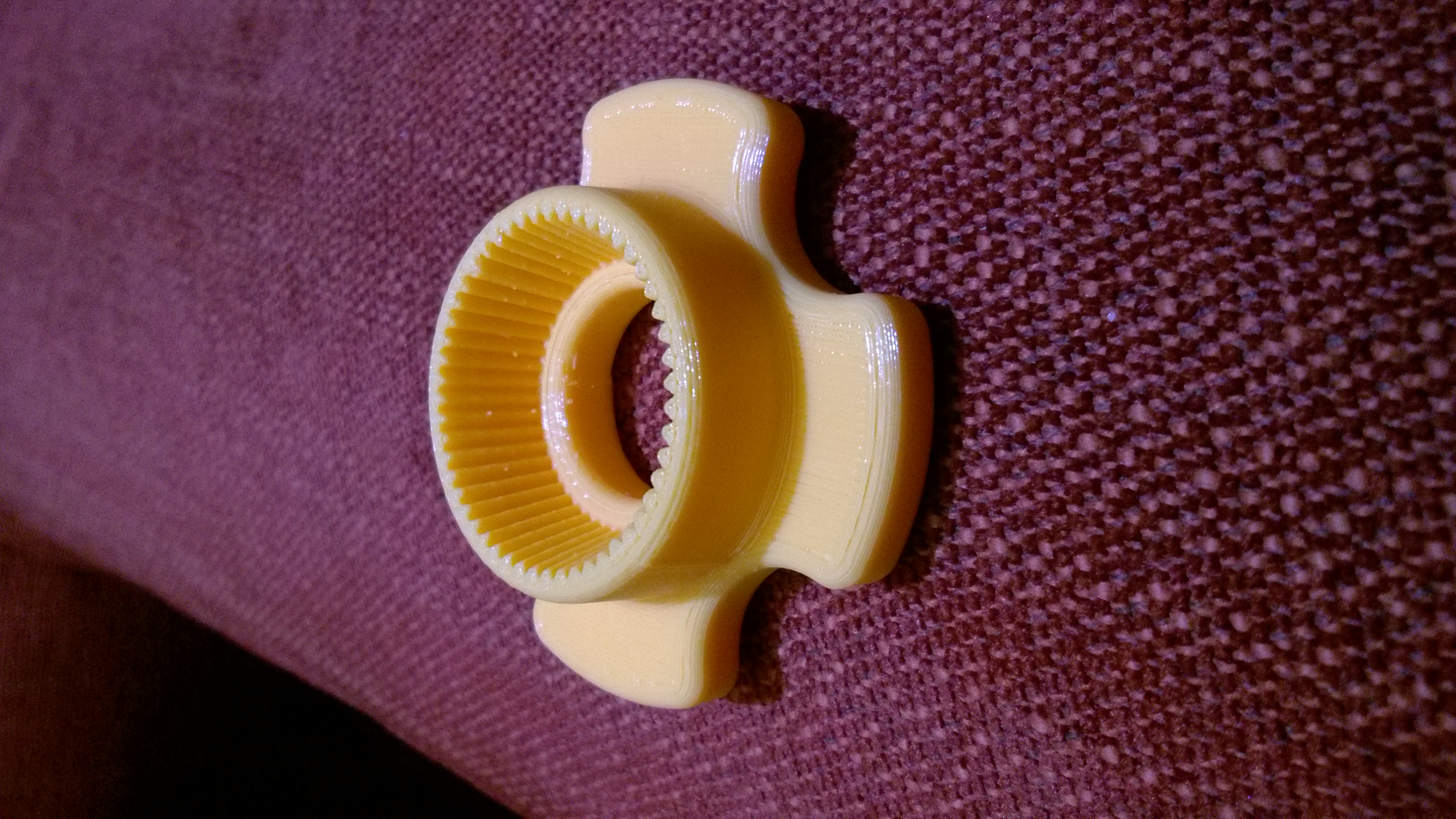 Plastic caps opener